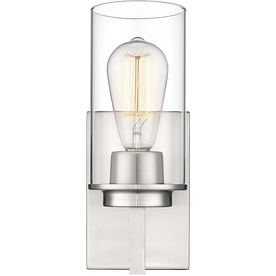 Janna Indoor Wall Sconce Wall Light in Brushed Nickel
